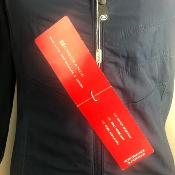 OGIO Endurance Brink Soft Shell Navy Blue Jacket Size XS - Picture 6 of 8
